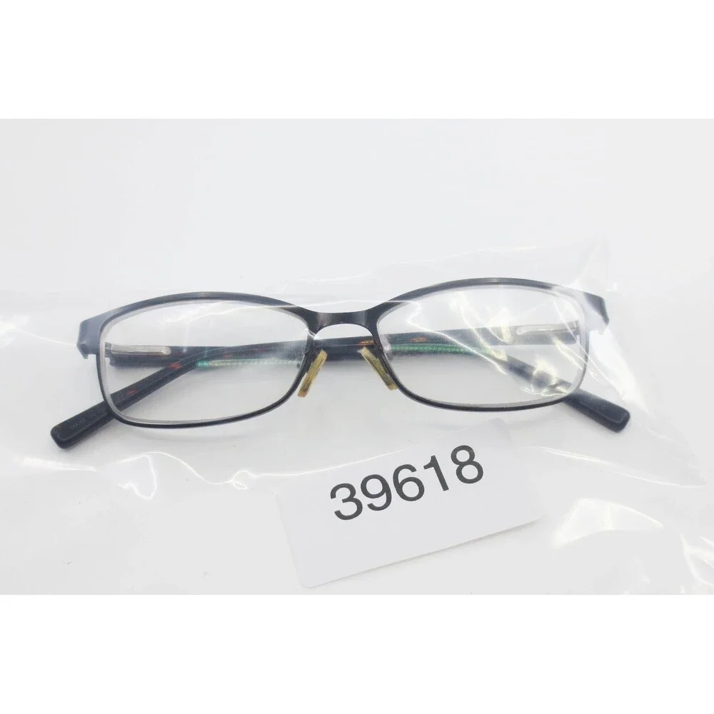 Alice & Frank AF308 BLK Black Tortoise Rectangular Eyeglasses Frames 52-15-140